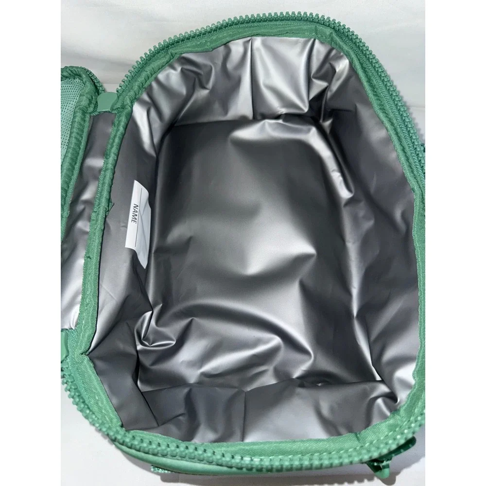 All in Motion Insulated Lunch Kit Sage Green Crossbody Bag New